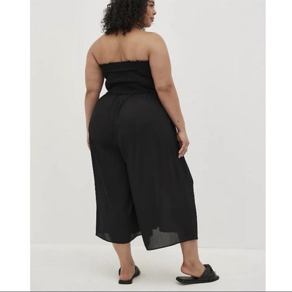 Torrid Size 3- Black Strapless Jumpsuit - Picture 3 of 8